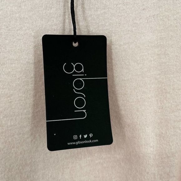 Gibsonlook Twist Front 3/4 Sleeve Lotus Pink Top Size Small NWT - Picture 3 of 9